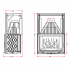 Чугунная каминная топка Invicta Hearth 800 Wide Vision lifting door